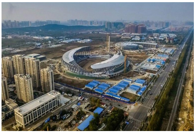 蚌埠奧體中心工程圖 蚌埠奧體中心工程圖